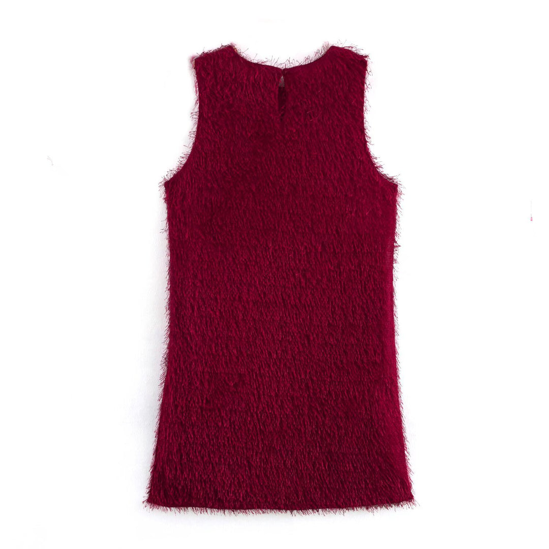 Femme Faux Fur Skift Kjole Stilla