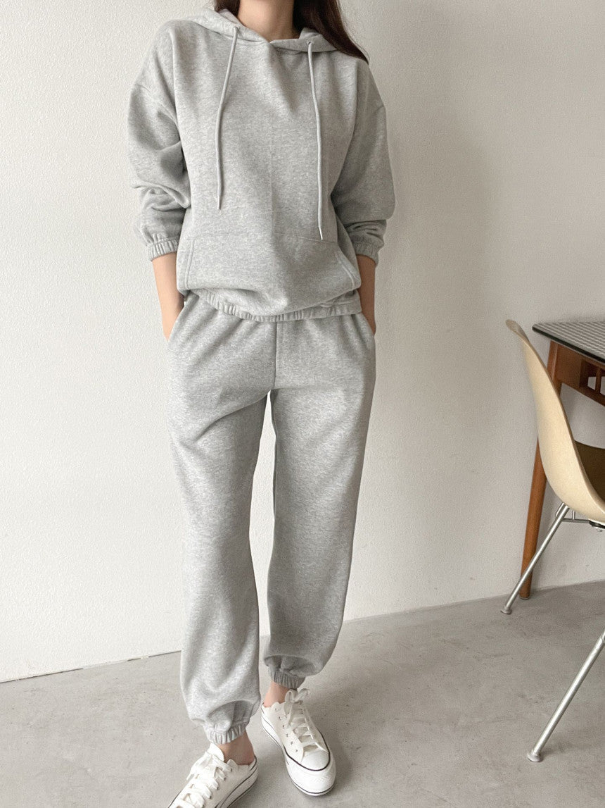 Kvinders Casual Hoodie og Jogger Sæt Skovae