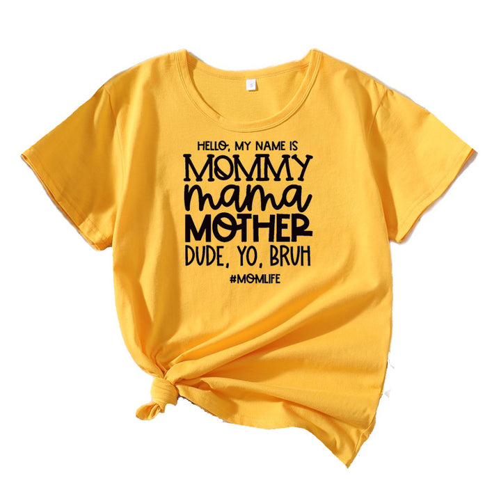 Kvinder Sjov Statement Grafik T-shirt Stilla