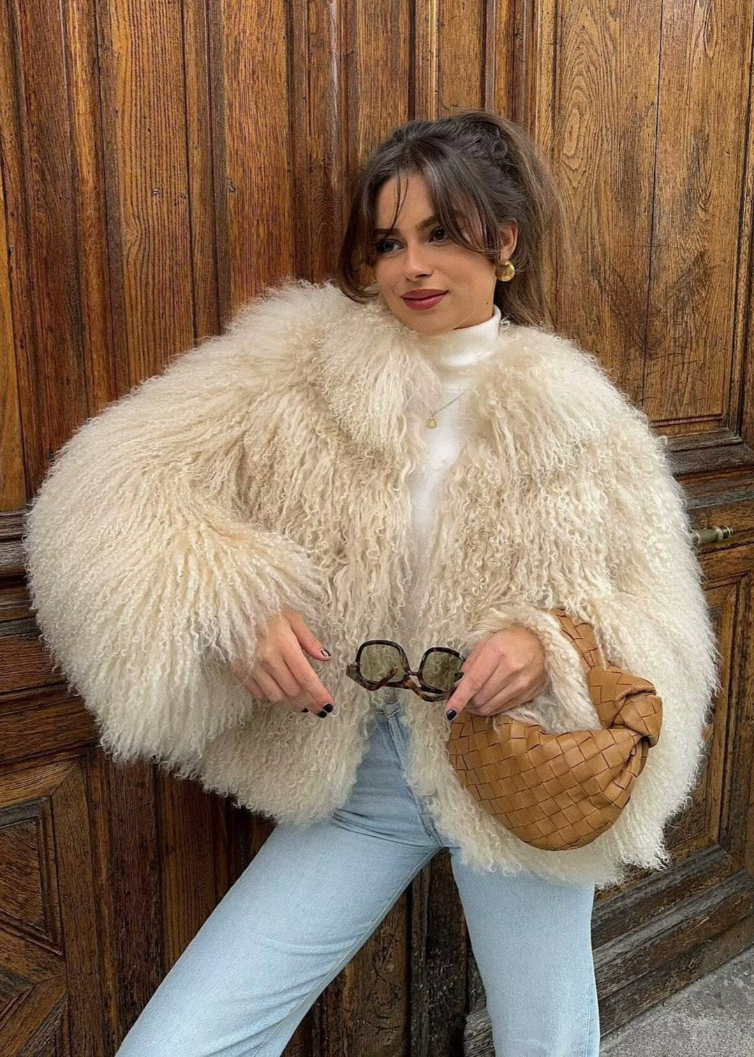 Stilla | Faux shearling jakke