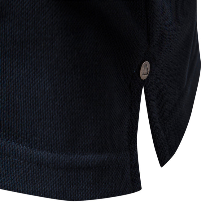 Herrer Poloshirt med moderne krave og praktisk lommeformat Stilla