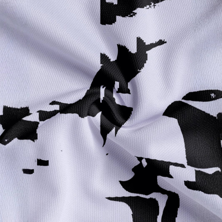 Herrer polo t-shirt i moderne monochrom design med åndbare egenskaber Stilla
