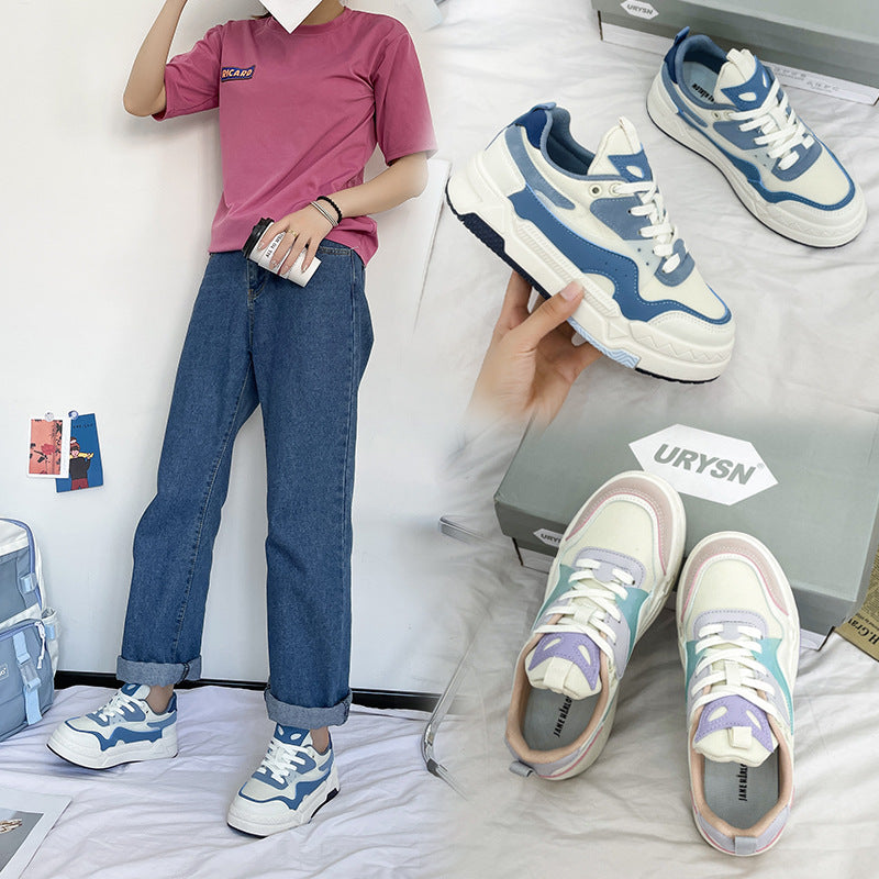 Dame mode sneakers med dynamisk profil og polstret indersål Stilla