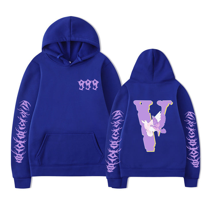 Kvinders hoodie sweatshirt med unikt design Skovae