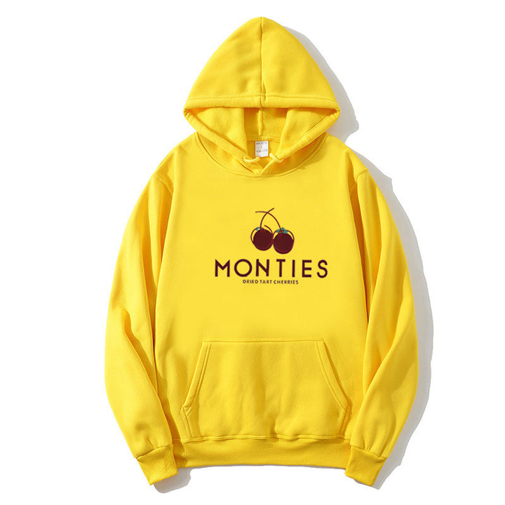 Kvindernes hoodie med frugtagtig logo print Skovae