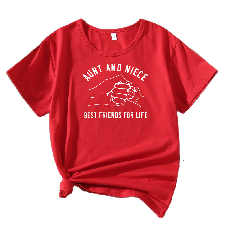 Dame Fritids Forhold Grafik T-shirt Stilla