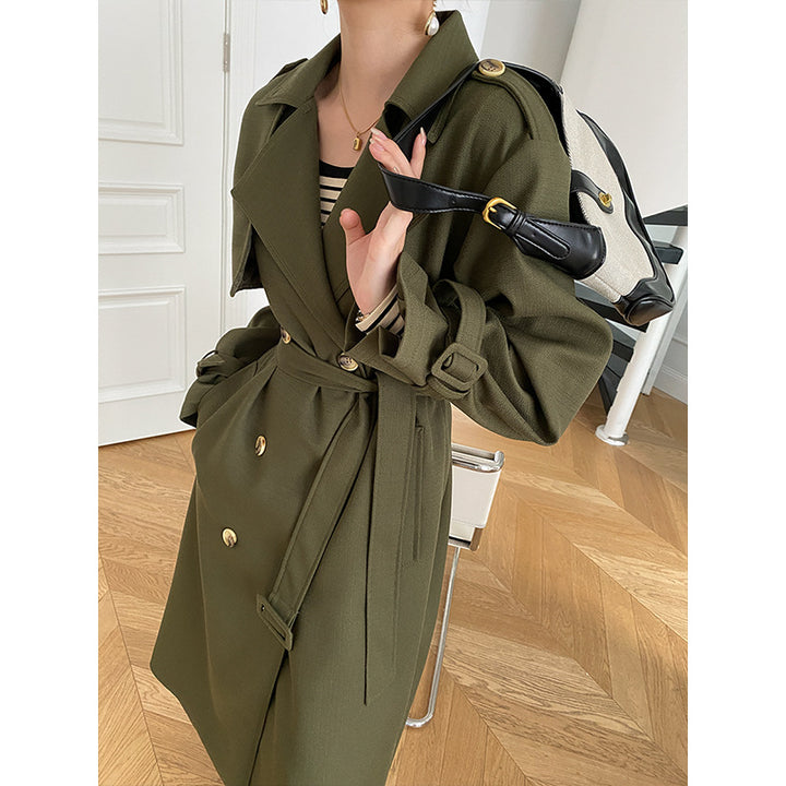 Kvindernes fashionable trenchcoat med elegant snit Stilla