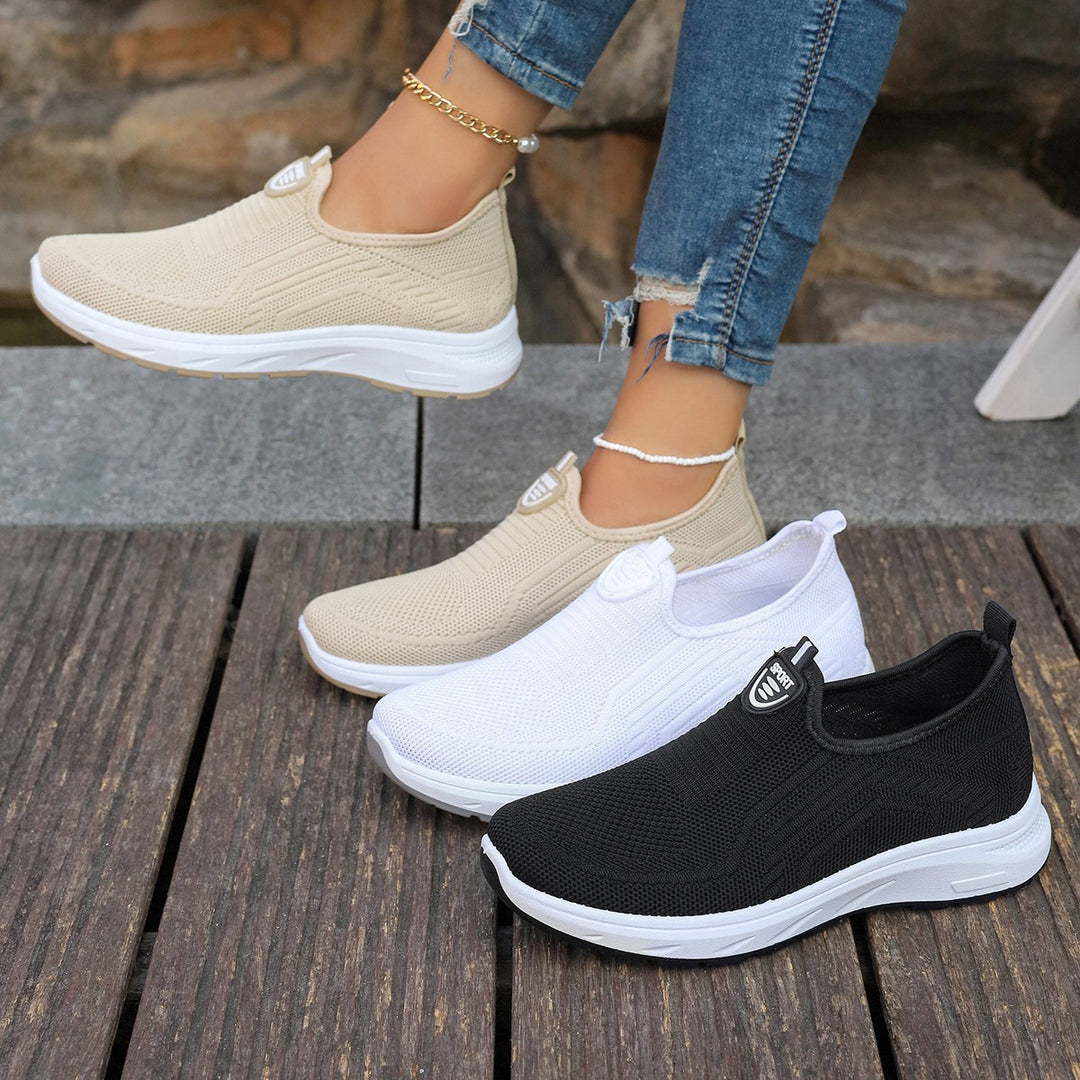 Dame Sporty Slip-On Sneakers Stilla
