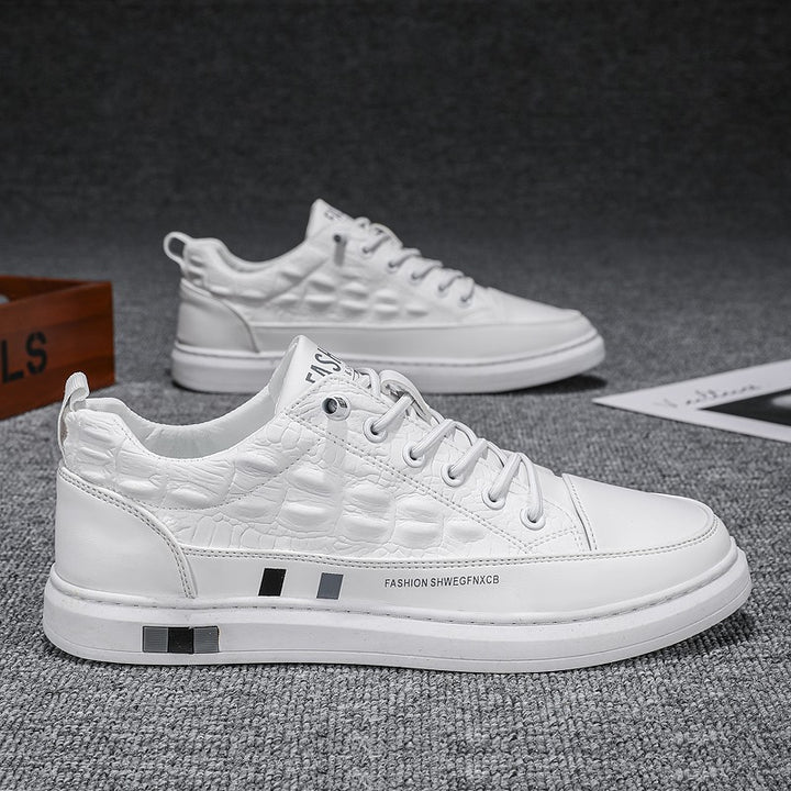Femme moderne krokodille-textureret mode-sneaker Stilla