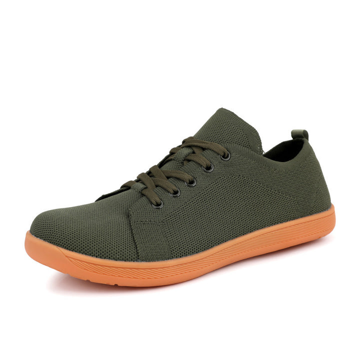 Herrer nan sømløs strikkefritids sneaker med ergonomisk fleksibel sål Skovae
