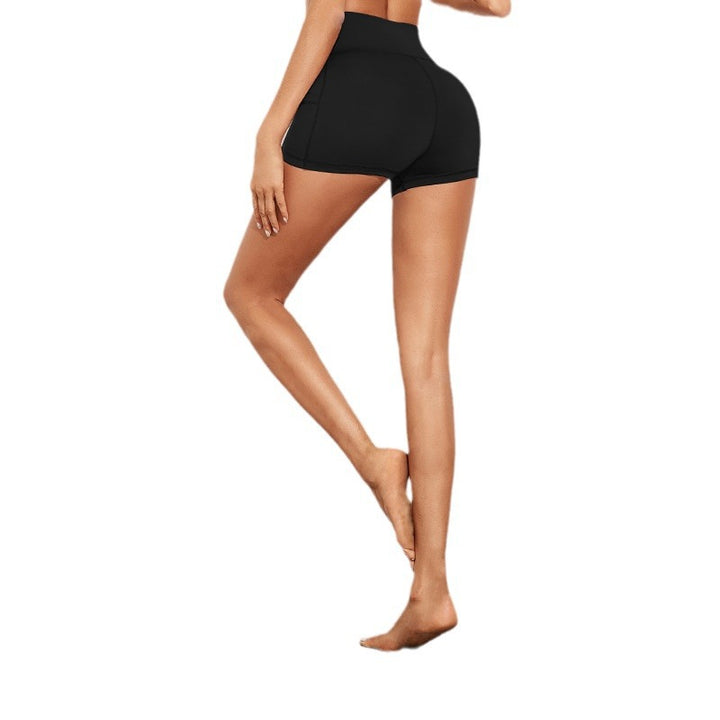 Dame højt skårne sports shorts Stilla