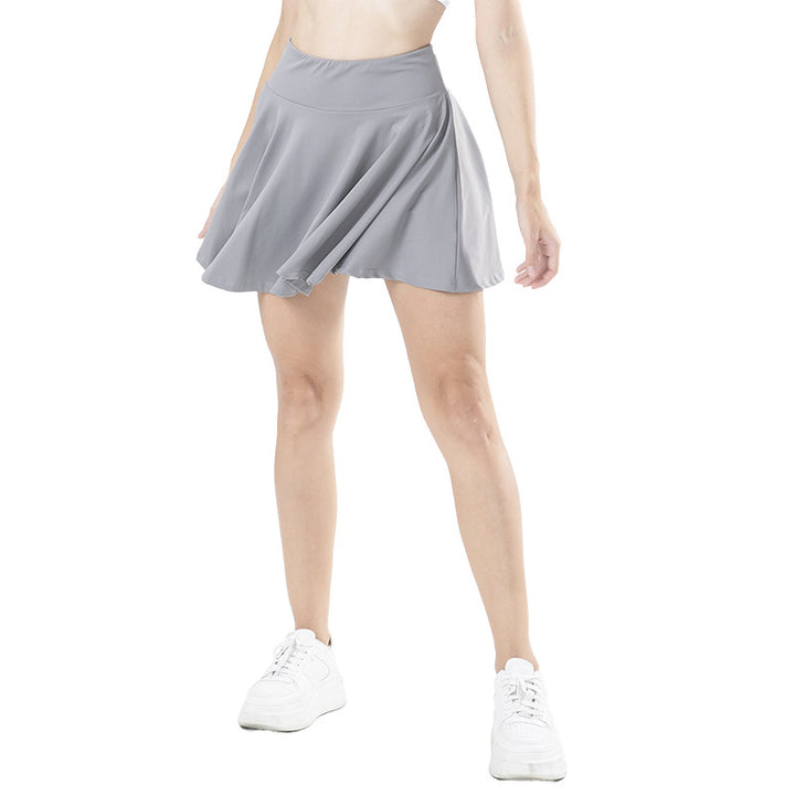 Dame Sporty A-linje Nederdel med fleksibel Talje Stilla