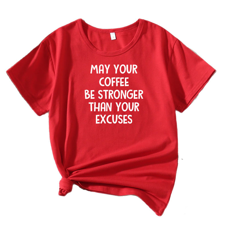Kvinder Motivationssæt Afslappet T-shirt Stilla
