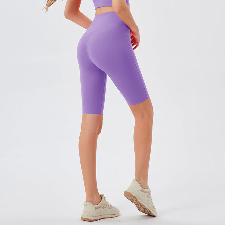 Stilla | Høj Talje Yoga Shorts Åndbare, Formende Fitness Shorts Til Kvinder