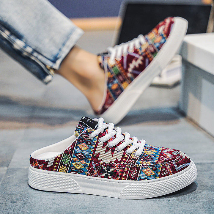 Femme Fritid Tryk Slip-On Sportssko Stilla