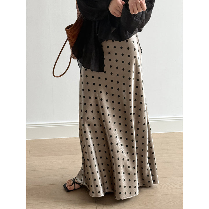 Dame Elegant skåret Polka-dot bukser Stilla