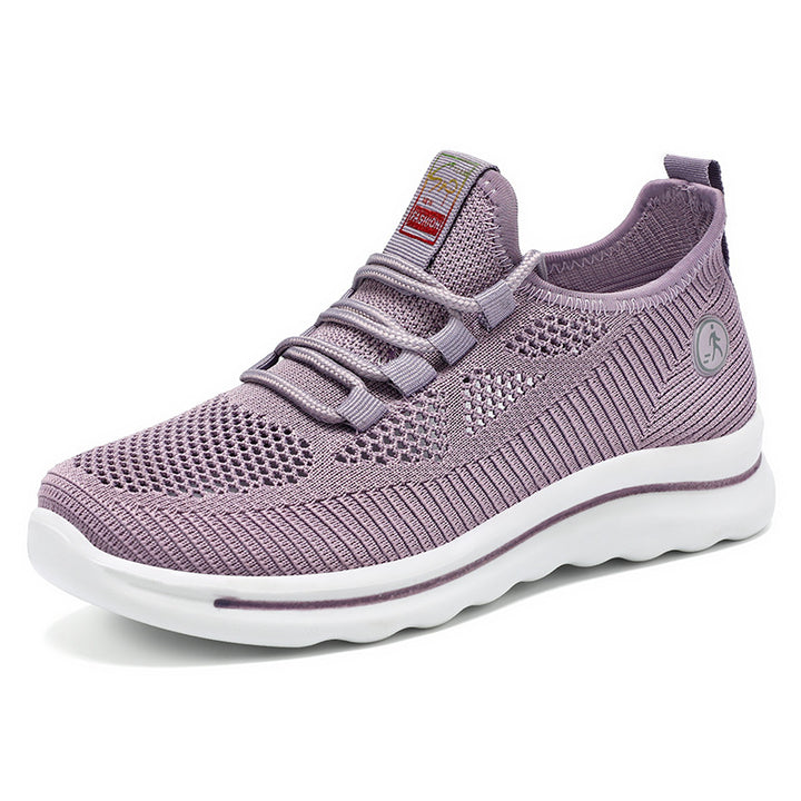 Dame Fitness Sneakers med åndbar overfladestruktur og dæmpende sålprofil Stilla