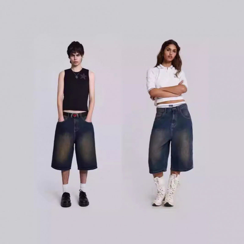 Dame Bred Denim Culotte Stilla