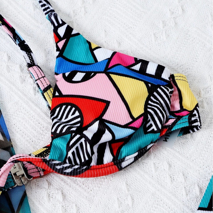 Dame Bikini Sæt med Overdel Stilla