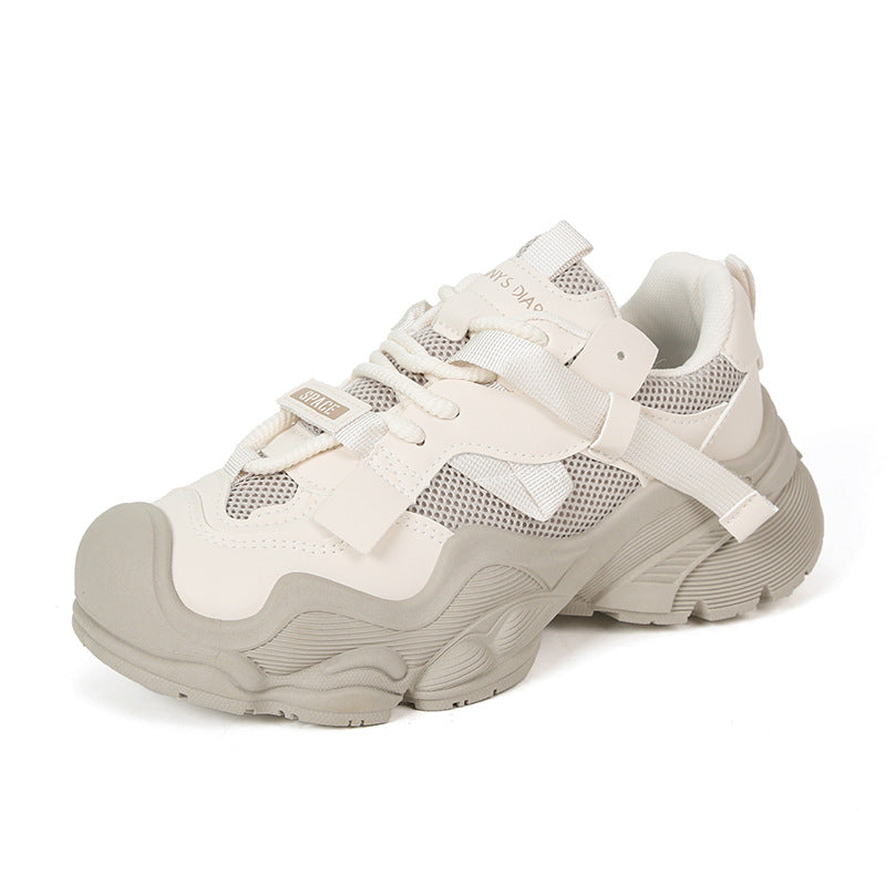 Dame Sporty Sneakers med åndbart mesh-overflade og dæmpende sål Stilla