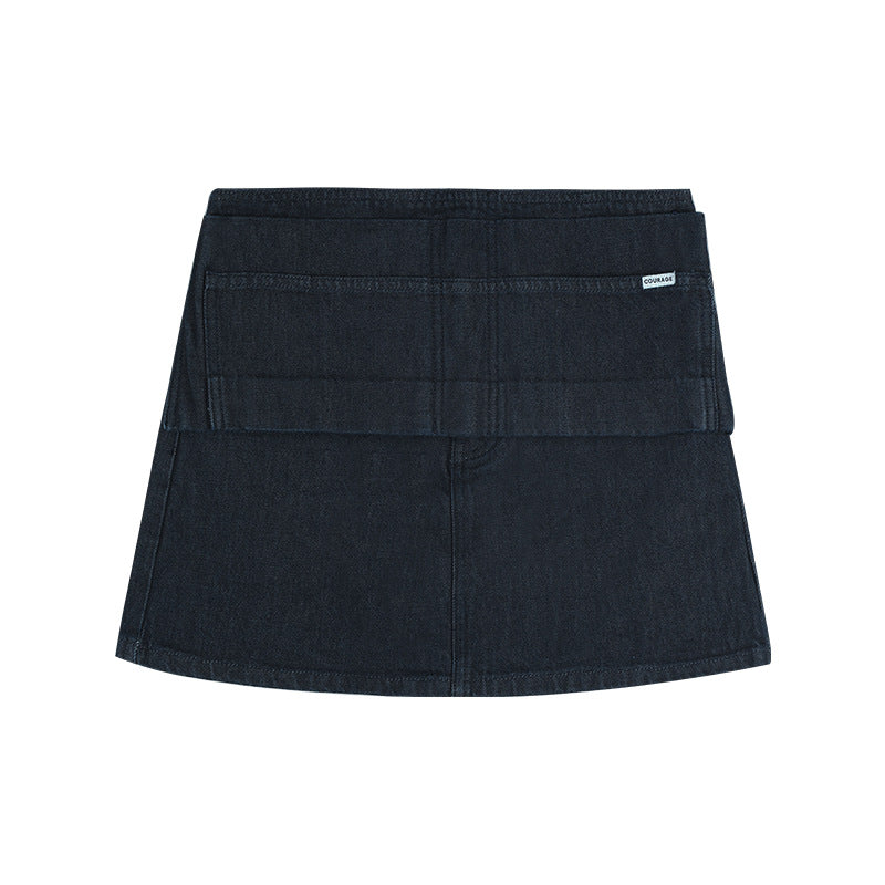 Dame trendy mini nederdel med praktiske lommer og moderne snit Stilla