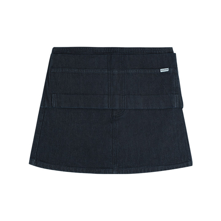 Dame trendy mini nederdel med praktiske lommer og moderne snit Stilla