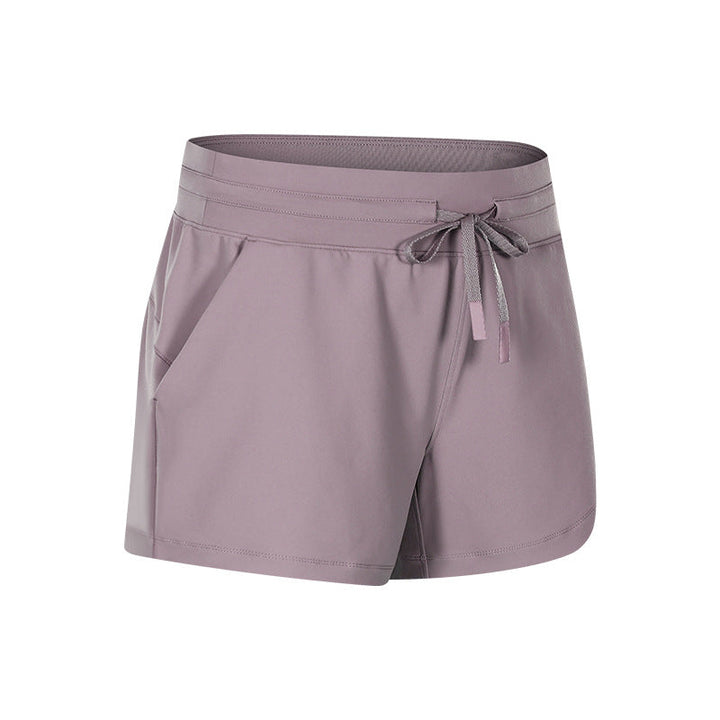 Stilla | Talje Yoga Shorts Til Kvinder