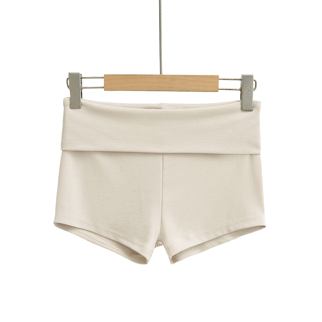 Dame Sportliche Høj talje shorts med elastisk komfortbånd Stilla