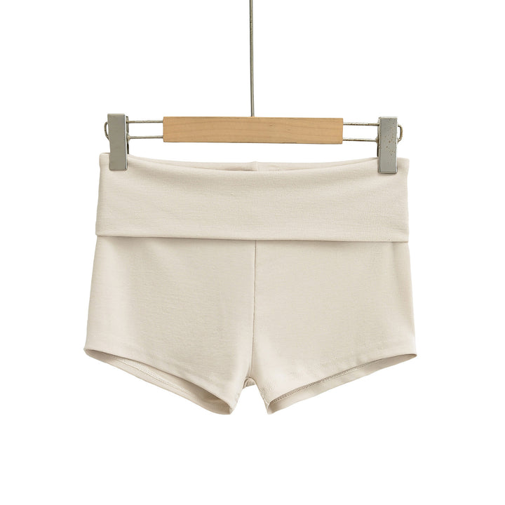 Dame Sportliche Høj talje shorts med elastisk komfortbånd Stilla