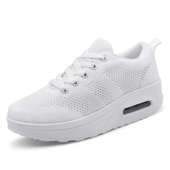 Dame Luftpolster Sneakers med åndbar struktur og stødabsorberende design Stilla
