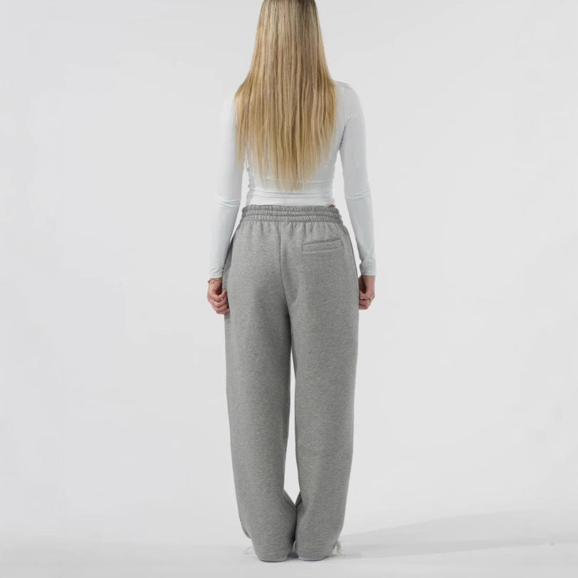 Herre casual afslappet pasform joggingbukser lavet af blødt fleece med praktiske lommer Skovae