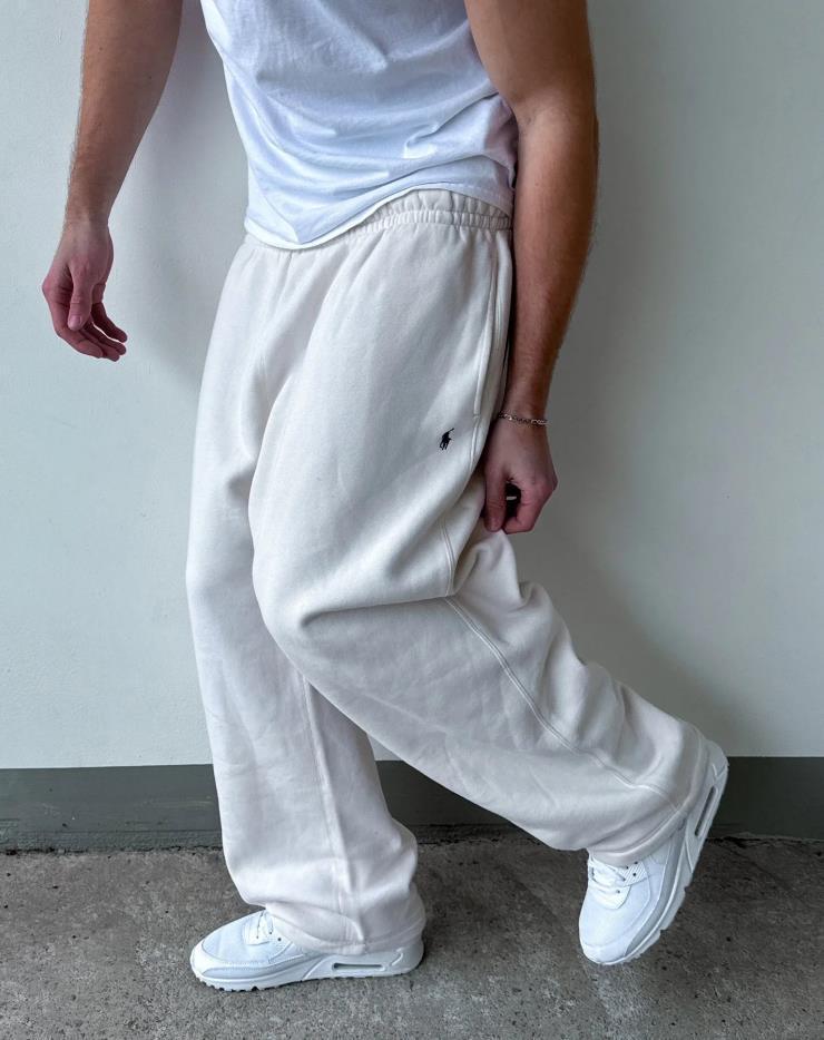 Herre Klassiske Fleece Joggingbukser Stilla