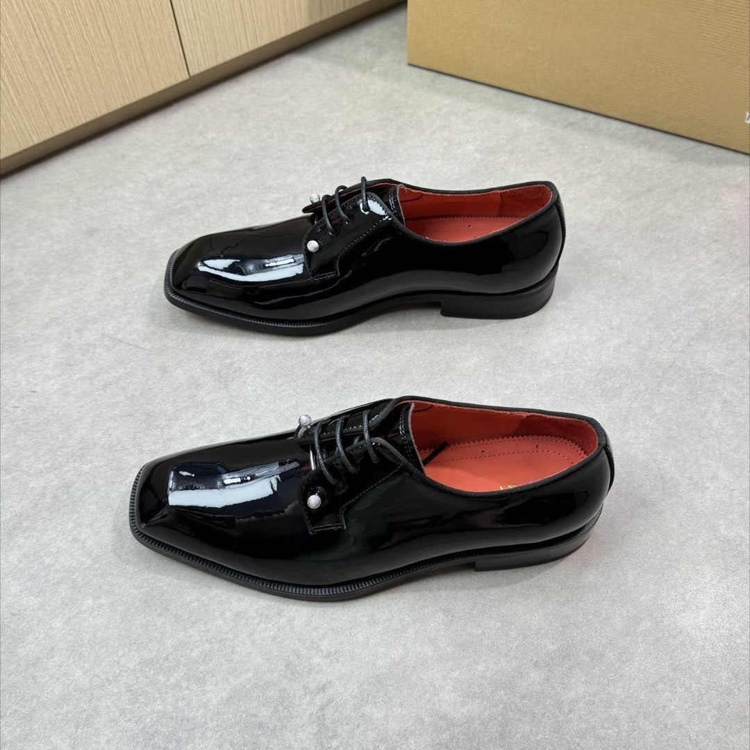Herre polerede Dress Oxfords Stilla