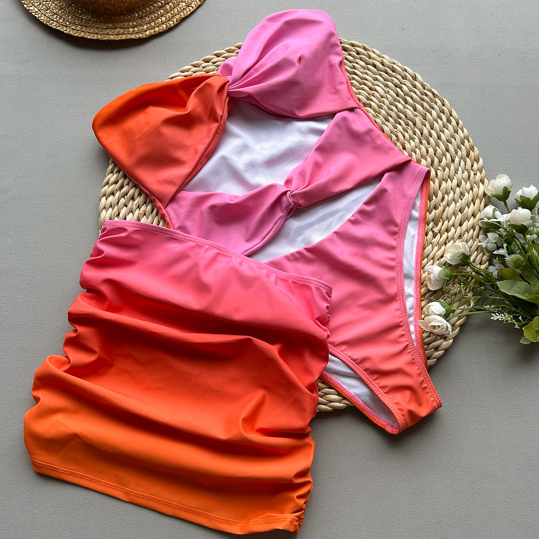 Dame Stilfuld Cut-Out Kjole Stilla