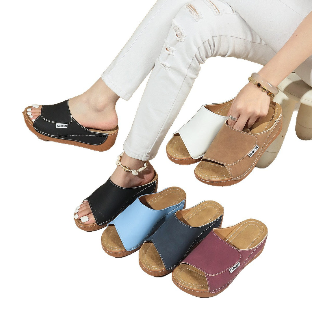 Dame Bequem Clogs med Plateau og moderigtigt Design Stilla