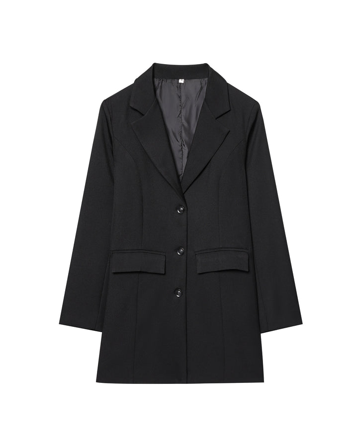 Dame elegant blazer med tætsiddende snit Stilla