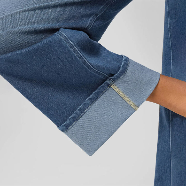 Damer Løst skåret jeans med høj talje og frynset kant Stilla