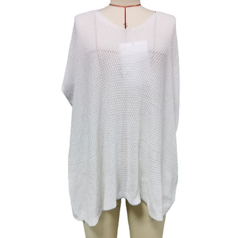 Dame casual net top Skovae