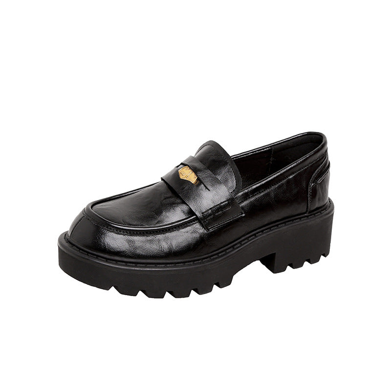 Dame Chunky Loafer-sko med markant sål Stilla