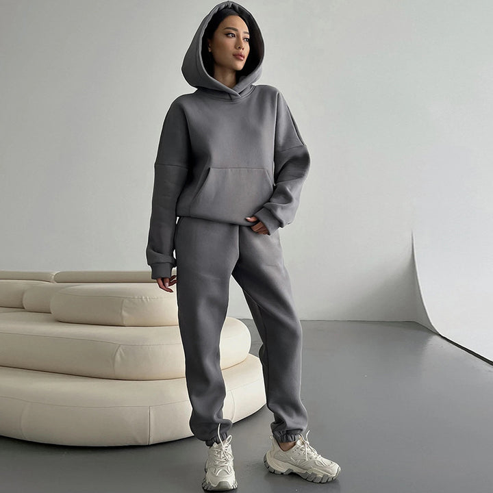 Dame Comfort-Wellness-Hoodie-Sæt Stilla
