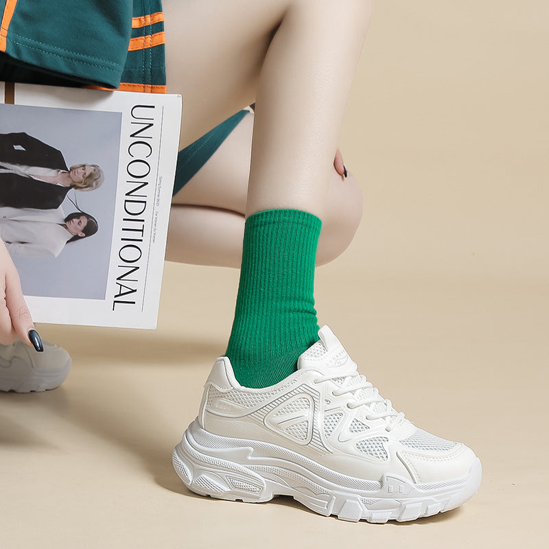 Dame Sporty Sneakers med innovativ dæmpningsteknologi og åndbart mesh-overflade Stilla