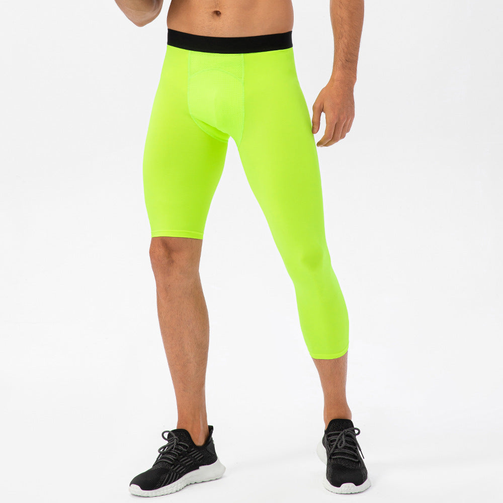 Herrer kompressionsleggings med ergonomisk snit og strategiske ventilationszoner Stilla