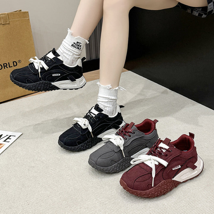 Dame Sporty sneakers med dæmpende sål og åndbart overfladestruktur Stilla