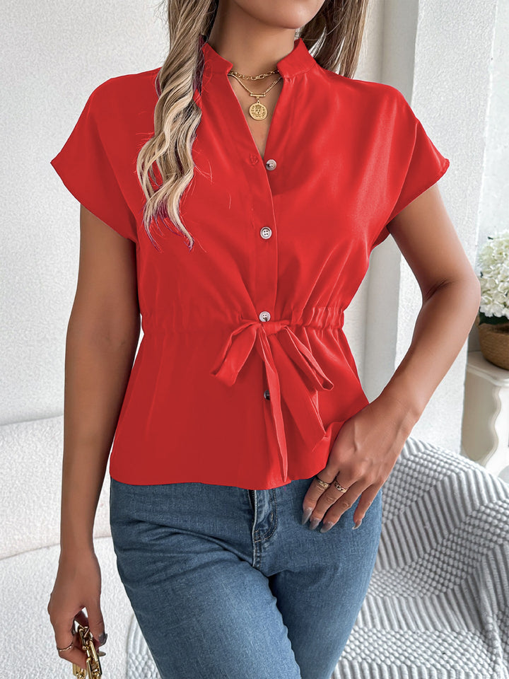 Dame skræddersyet Button-Up-bluse Stilla