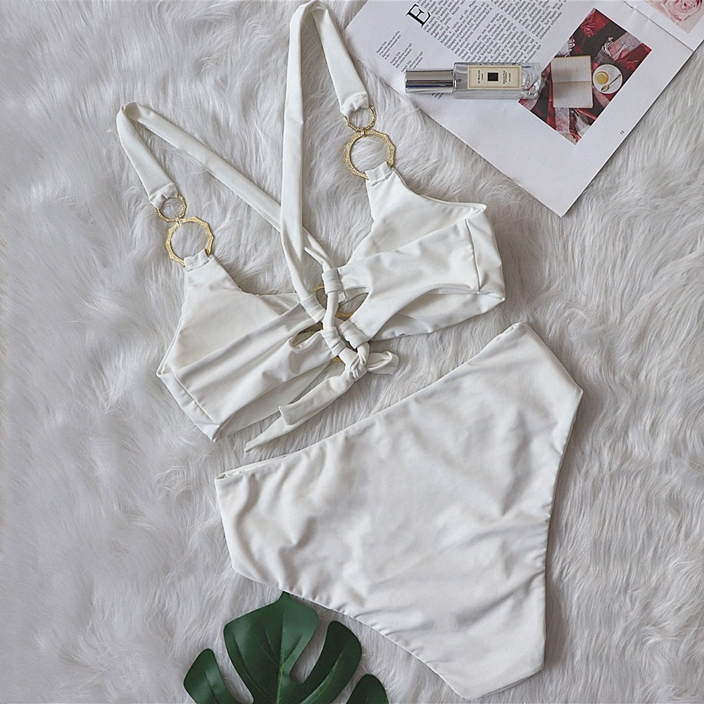 Kvinder Modern Ring-Detail Bikini Sæt Stilla