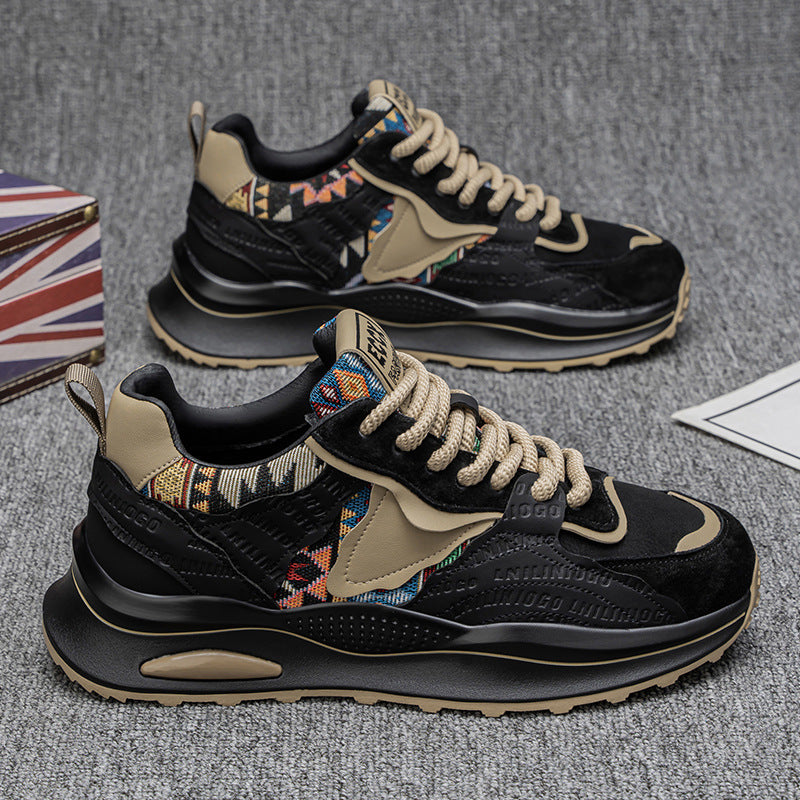 Femme Contemporary Multi-Texture Sneaker Stilla