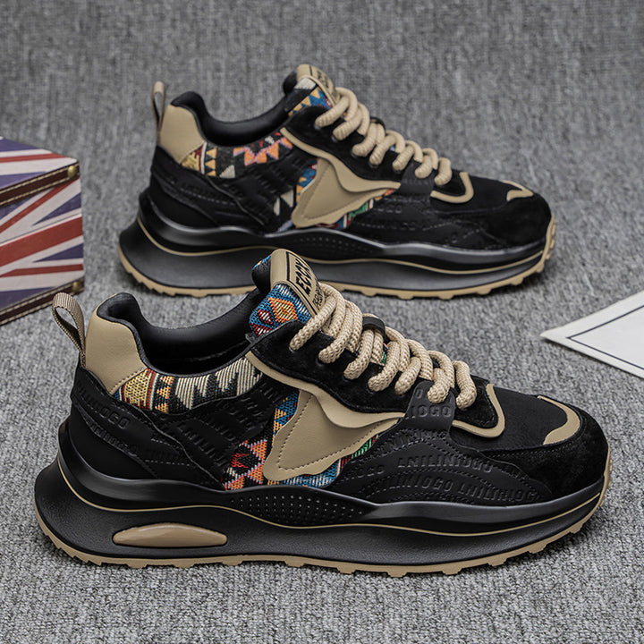 Femme Contemporary Multi-Texture Sneaker Stilla
