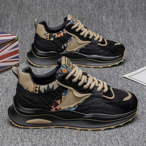 Femme Contemporary Multi-Texture Sneaker Stilla