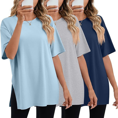 Dame Oversized T-shirt med behagelig pasform Stilla