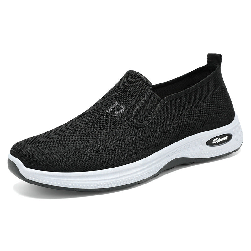 Dame Åndbare Slip-On Sneakers med skridsikker sål og elastisk indgang Stilla
